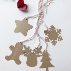 Tags para decorar regalos - comprar online