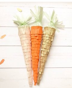 Mini piñata zanahoria