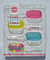 SET DE PLACAS X2 PALETAS LISAS MEDIANAS - comprar online