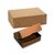 Caja archivo para armar marrón 9 cm