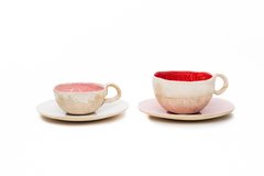 Set taza grande + plato | x2 | Consultar colores disponibles