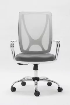 EQUIS blanco brazos cromados - comprar online