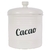 Tarro Organizador de Cocina Blanco Chico - Dipiù