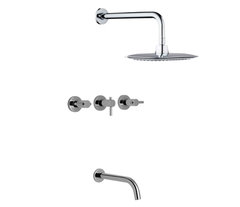 GRIFERIA LAVATORIO MESADA VECTRA + GRIFERIA BIDET C/TRANSF. VECTRA + GRIFERIA DUCHA EMB. C/TRANSF. VECTRA en internet