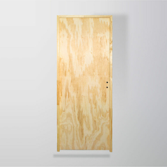 1021 PUERTA PLACA MARCO MADERA HOJA PINO M7 80X200 