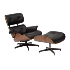 SILLON MILLER CON OTOMANA (Cuero vacuno)