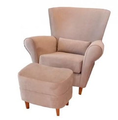 Sillón 1 CUERPO modelo HINO C/BRAZO INCLUYE BUTACA APOYA PIE - comprar online
