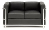 Sillon Le Cobusier LC2 - 2 Cuerpos / Eco-Cuero
