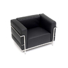 Sillon Le Cobusier LC2 - 1 Cuerpo / Eco-Cuero