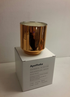 Vela cera de soja vaso Oro brillante - comprar online