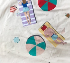 Playmat de juego con estampa Playa (+0 meses) en internet