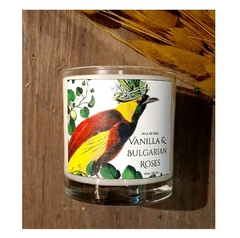 Vela cera de soja Vanilla & Bulgarian roses - comprar online