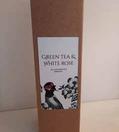 Difusor con varillas de bambú Green tea & White rose en internet