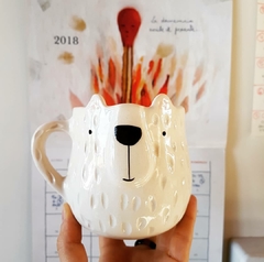 Tazón Oso Polar color crudo - tienda online