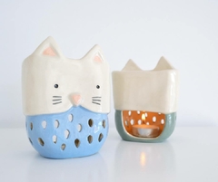 Hornito Gatito color celeste - Chirola cool things