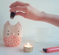 Hornito Gatito color salmón - tienda online