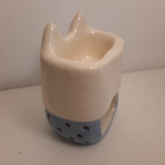 Hornito Gatito color celeste - comprar online