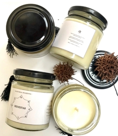 Velas cera de soja alquimizadas