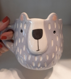 Tazón Oso Polar color lila