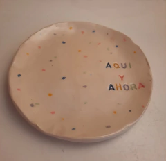 Juego Taza + Plato "aquí y ahora" - comprar online