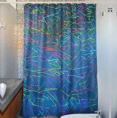 Cortina de baño modelo Neon