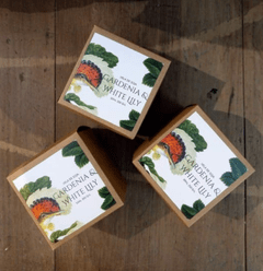 Vela cera de soja Gardenia & White Lily - Chirola cool things