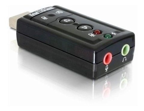 PLACA DE SONIDO USB 7.1 EXTERNA NETMAK NM-SU3CH