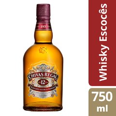 Whisky Chivas Regal 12yo 750ml - comprar online