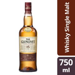 Whisky Glenlivet 15yo 750ml - comprar online