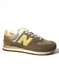 New Balance ML574 (ML574) Marrón-Claro Amarillo