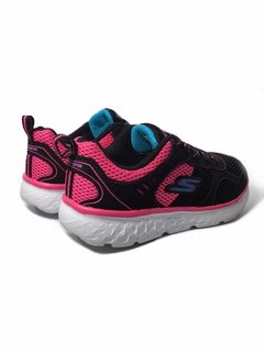 Skechers GO RUN 400 KID Negro fucsia 81355l en internet