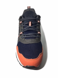 Kappa LOGO LINO (KLOGOL) Azul Naranja Gris - comprar online