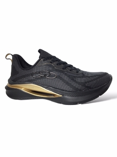 Olympikus LUSION RUNNING (OLUSIO) Negro Dorado