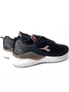 Diadora NOVARA RUN (885021) Negro Rosa en internet