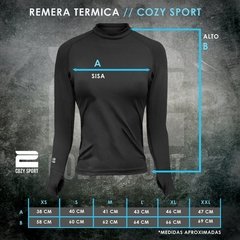 Cozy REMERA TÉRMICA (Manga Larga) Blanca 1684LHBS en internet