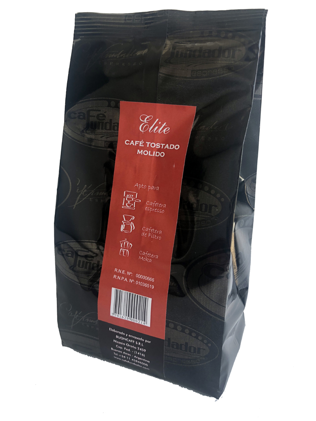 Cafe Fundador Elite Tostado Molido x 500 g