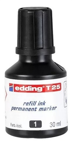 Tinta Edding T25 Para Marcadores Permanentes 30ml