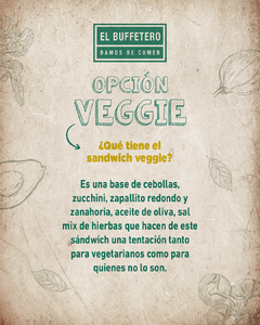 Combo 24 sándwiches + 2 picaditas + pan - El Buffetero