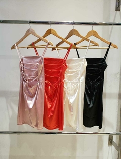 Vestido Austin saten - tienda online