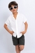 Camisa LINO cuello mao en internet
