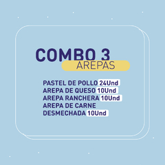 Combo Arepas en internet