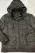 Campera de hombre en nylon con capucha desmontable por medio de cierre. SOLO TALLE M Y L.
