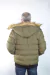Imagen de Campera de hombre en nylon con capucha con piel desmontable.
