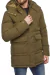 Parka de adulto con capucha fija.
