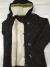 Imagen de Campera de nena larga tipo montgomery con capucha fija.