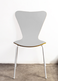 Silla Malmö BL Gris Plata