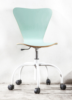 Silla Escritorio Malmö Roll Up BL Aqua