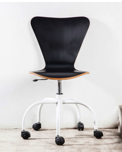Silla Escritorio Malmö Roll Up BL Negra en internet