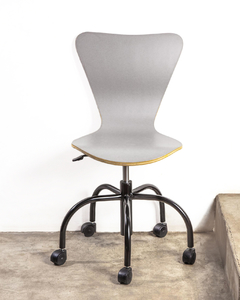Silla Escritorio Malmö Roll Up BL Gris Plata - comprar online