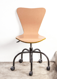 Silla Escritorio Malmö Roll Up NE Rosa